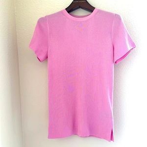 🌸Pink Silk Ralph Lauren T-shirt
